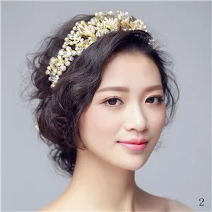 2016-New-Wedding-Hats-Flower-Rhinestone-Crystals-Pearls-Headband-Chain-Ribbon-Women-Headpiece-Bridal-Accessories