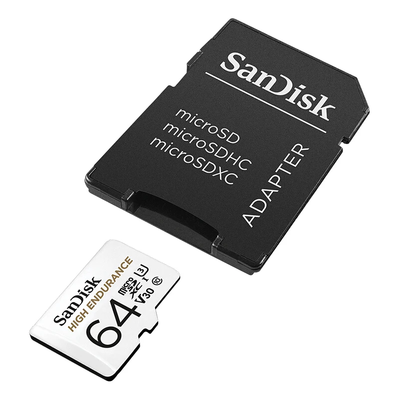 Карта памяти SanDisk высокая выносливость видео мониторинг 32 Гб 64 Гб MicroSD карта SDHC/SDXC класс 10 U3 V30 TF карта для видео мониторинга