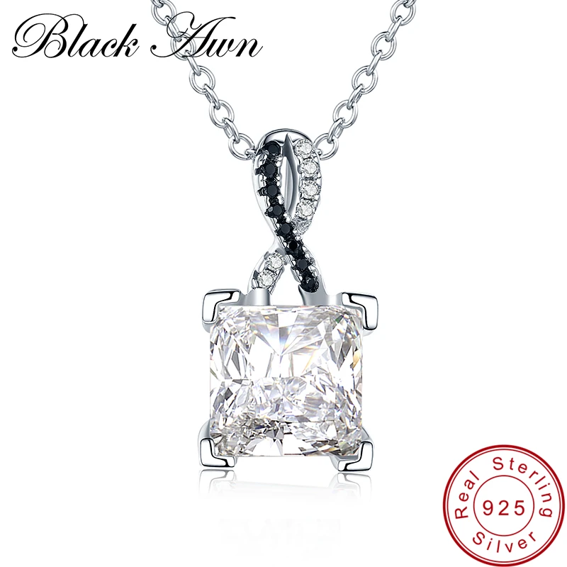 Женское ожерелье из серебра 925 пробы P026|fine jewelry|necklace pendant womennecklace women |