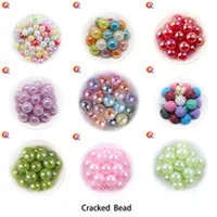 Cordial Design 20MM 100pcs/Lot Chunky Bubblegum Acrylic Solid Beads Printed Black UV,Color Disco Bead For Jewelry CDWB-701157