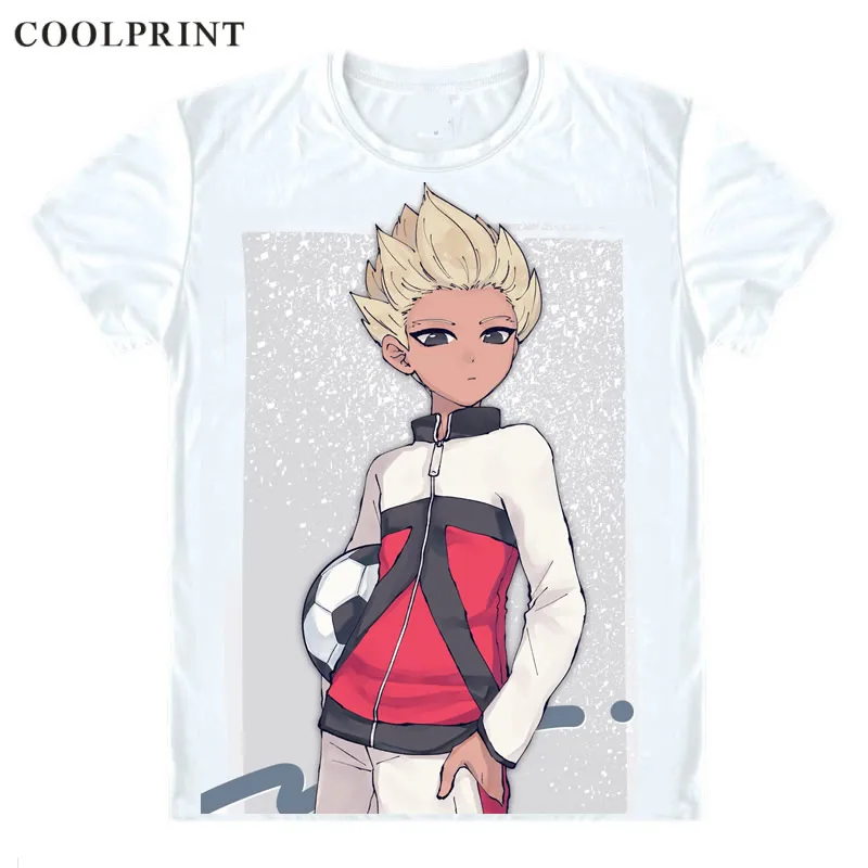 Футболка Coolprint Gouenji Shuuya футболка Inazuma Raimon Eleven Japan мужская повседневная премиум