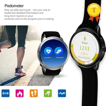 Лидер продаж 1.39 дюймов MTK6580 Andriod 5.1 WI-FI GPS 3G разблокирован 8 ГБ ROM SmartWatch шагомер мобильного телефона Смарт часы наручные часы