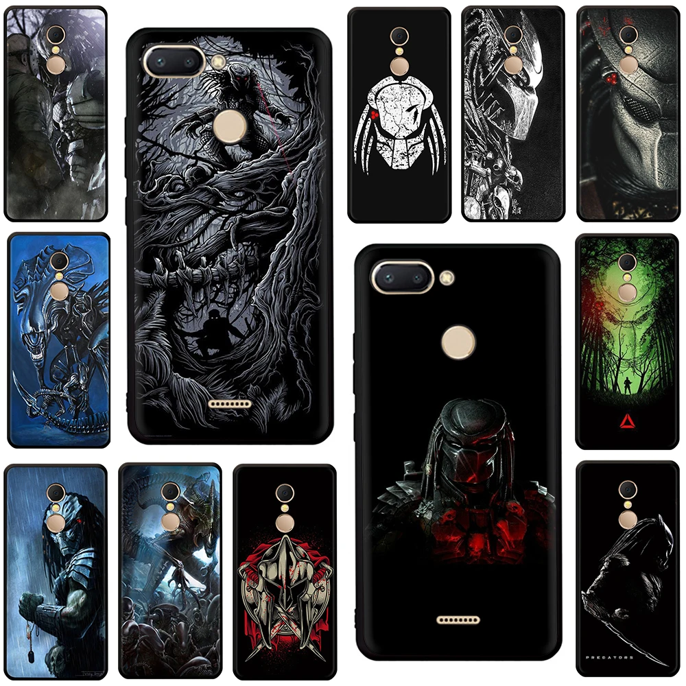 

Predator TPU Soft Silicone Case Cover For Redmi 4A X 5 6 A Note 5 6 7 Pro