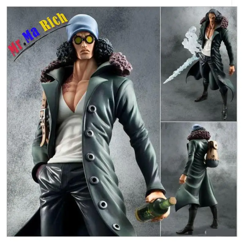 

Anime Action Figure One Piece Navy General Kuzan Navy Headquarters Senior 28m Model Collection Action Figurine Doll