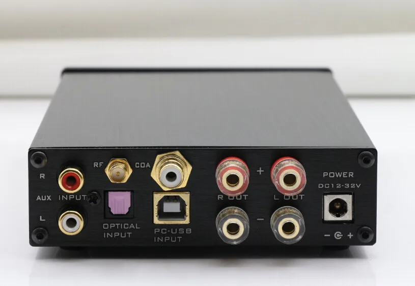 2019 FX de Audio nuevo D802C PRO Bluetooth@4.2 APTX La amplificador Digital de entrada USB/AUX/óptico Coaxial 24Bit/192 KHz 80 W * 2 DC32V/5A
