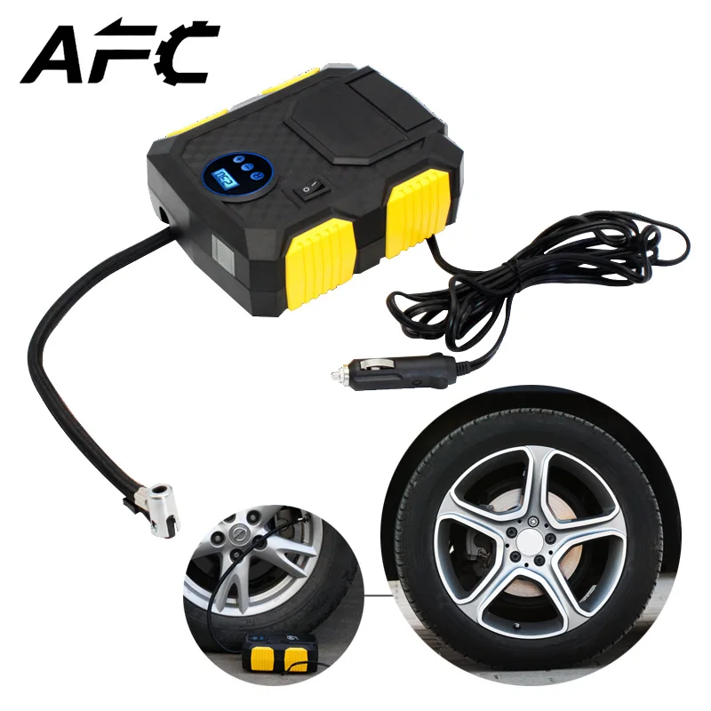 

Digital Tire Inflator DC 12 Volt Car Portable Air Compressor Pump 150 PSI Car Air Compressor for Automobiles Motorbikes Bicycles