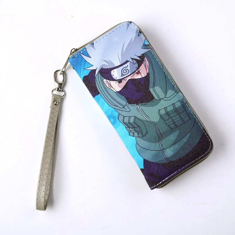

Anime Naruto Shippuden Hatake Kakashi Men's Long Wallet Cell Phone Portable Purse