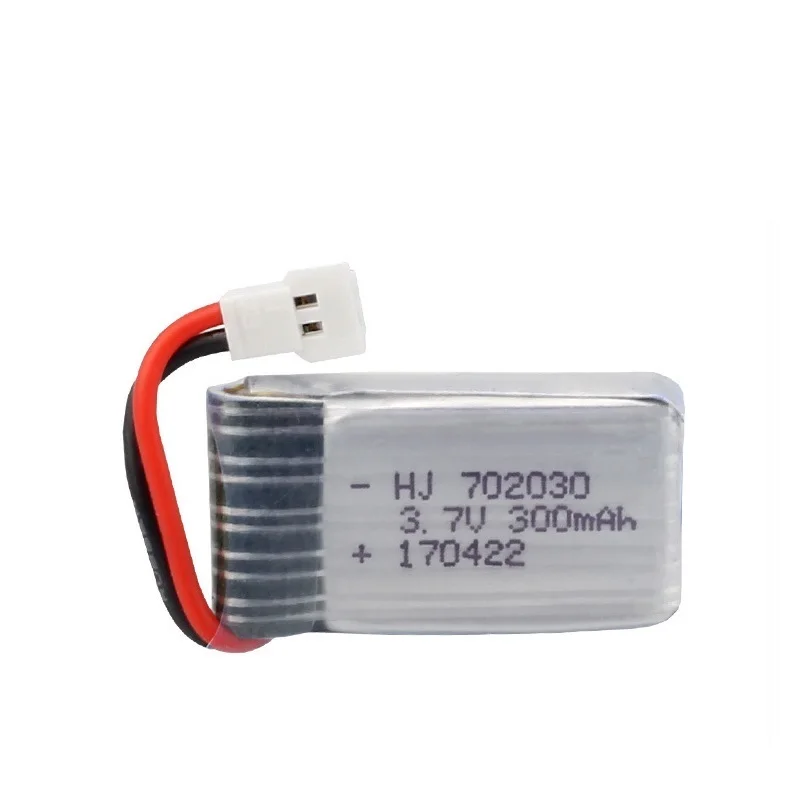 3,7 V 300mAH литий-полимерный Батарея для Udi U816 U830 F180 E55 FQ777 FQ17W Hubsan H107 Syma X11C FY530 RC вертолет 3,7 V 300 мА/ч, 25C 702030