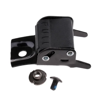 

Black Metal Roller Skates Strap Buckle Replacement Clip with Screw and Nut Repair Kit for Scooter Accessories