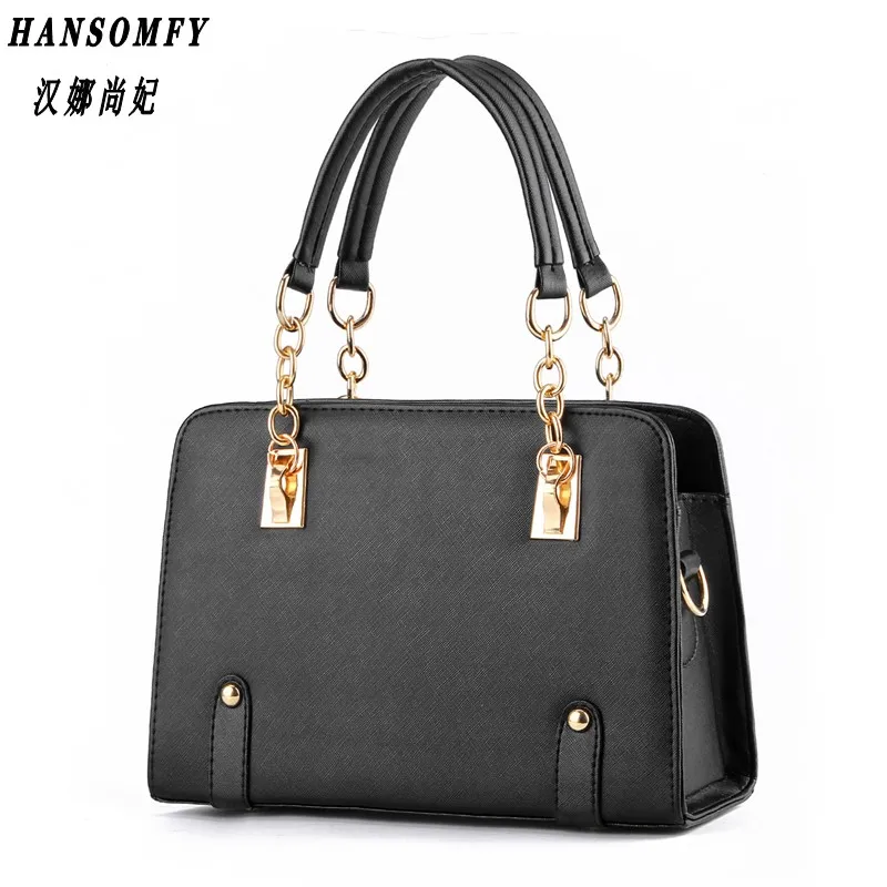 

100% Genuine leather Women handbags 2018 New wave of female chain bag fashion handbags shoulder bag Messenger a generation