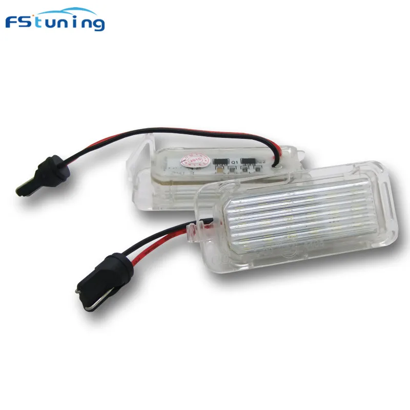

FSTUNING White Canbus T10 LED Number License Plate Light Lamp for Ford Focus 5D Fiesta Mondeo LED license plate light