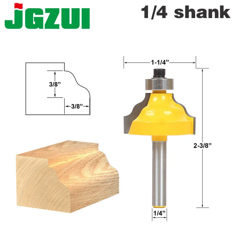 

1Pc Edge Molding Router Bit Set - Ogee - 1/4" Shank Woodworking cutter