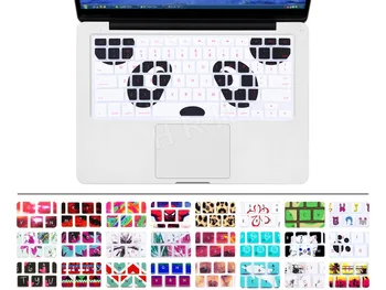 

1PC Panda Silicone Keyboard Cover Skin Protector Protective Film For Apple Macbook Pro Air Retina 13" 15" 17" F Air 13 Retina 13