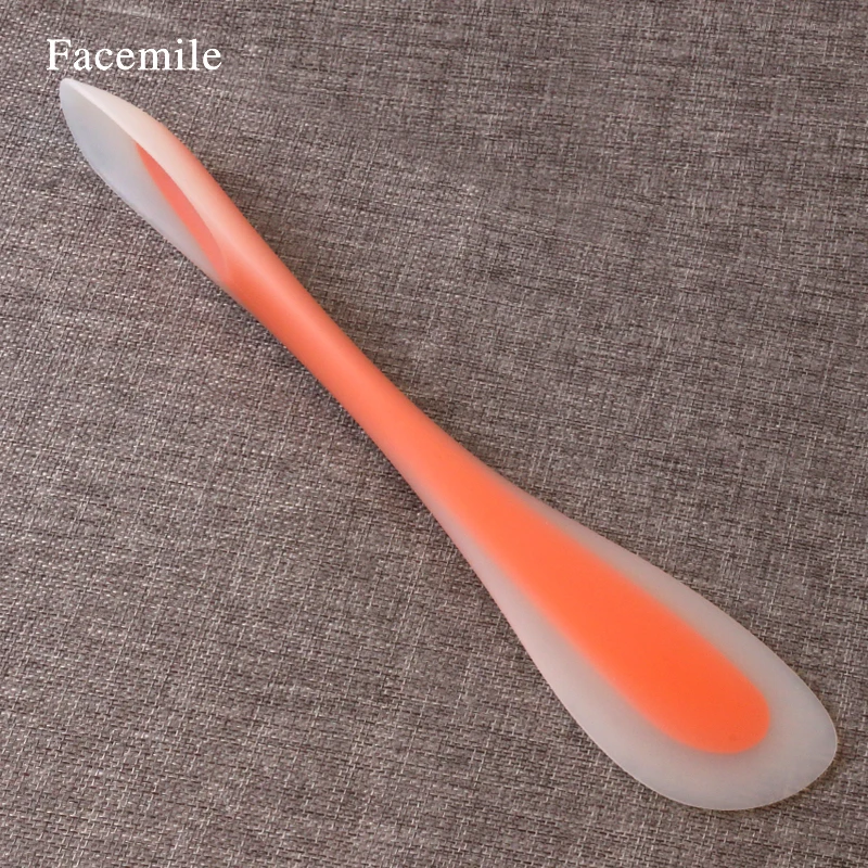  2018 New Baking Tools Double Silicone Spatula Spoon Cookie Spatulas Pastry Scraper Mixer Buttter Ic