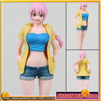 

Japan Anime "One Piece" Original BANPRESTO JEANS FREAK Collection Figure Vol.10 - Rebecca (Yellow Coat Ver.)