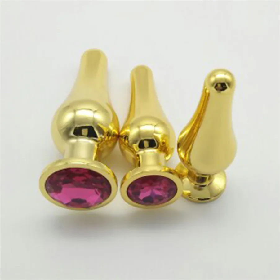 1pc Size S Stainless Steel Anal Plug Erotic Sex Toys For Woman Berg
