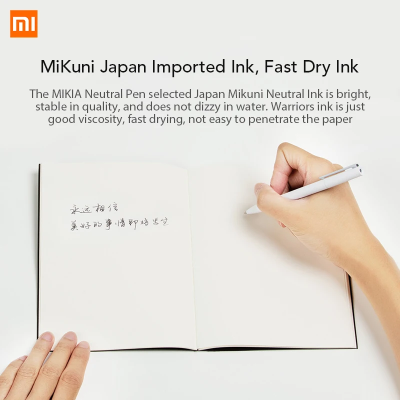Xiaomi Mijia ручка 0 5 мм швейцарские чернила для заправки 143 роликовый шарик Mi Xiomi Xiami Sign
