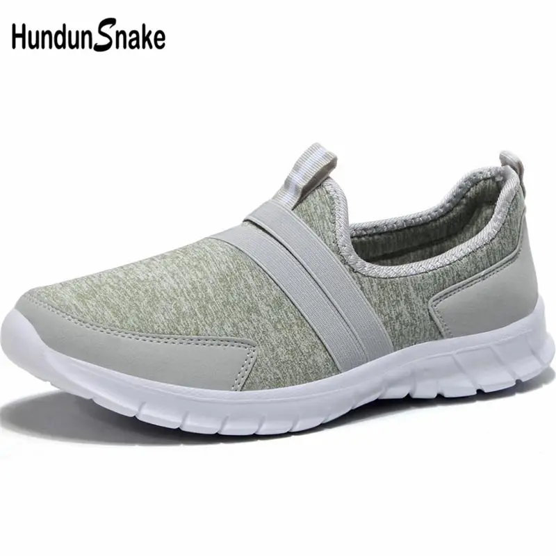 Hundunsnake Mesh Men's Running Shoes Mens Shoes Sports Shoe Sport Women Summer Man Sneakers 2019 Mens Krasovki Gray Tennis B-042