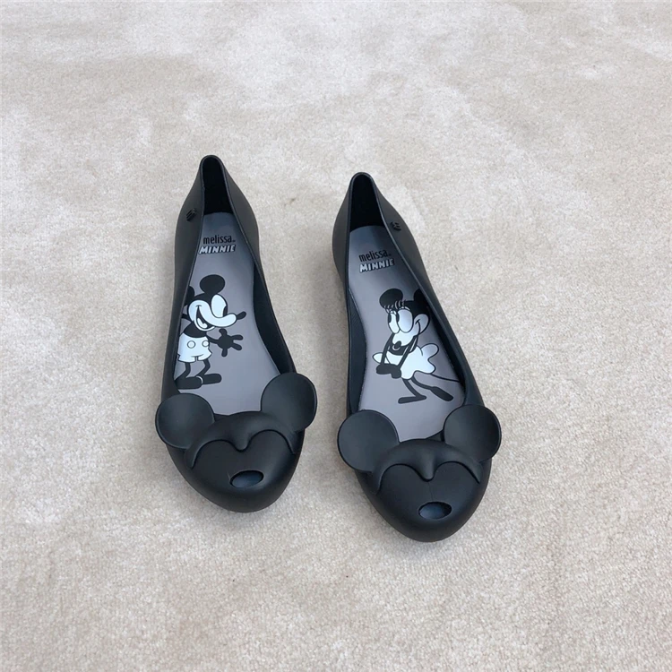 Melissa Original Minnie Jelly Sandalias Новинка 2020 года Женские сандалии на плоской подошве Летние