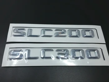 

For Mercedes SLC Grade SLC200 SLC300 Discharge Capacity Refitting Letters Emblem Badge Sticker For Benz Logo