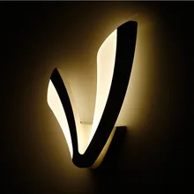 Современный светодиодный настенный светильник для ванной комнаты спальни 12 Вт Настенный Бра белый внутренний светильник AC100-265V светодиодный настенный светильник для помещений светильник ing