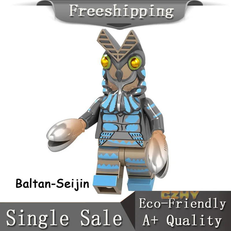 

lEGOE Moive Building Blocks Baltan-seijin Ultraman Minifigured Emmet Wyldstyle Vitruvius Mazinger Z Bricks Toys for Children