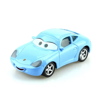 

100% Original Disney Pixar Cars Cartoon Car Sally 1:55 Scale Diecast Metal Alloy Modle Car Cute Toys For Children Gifts