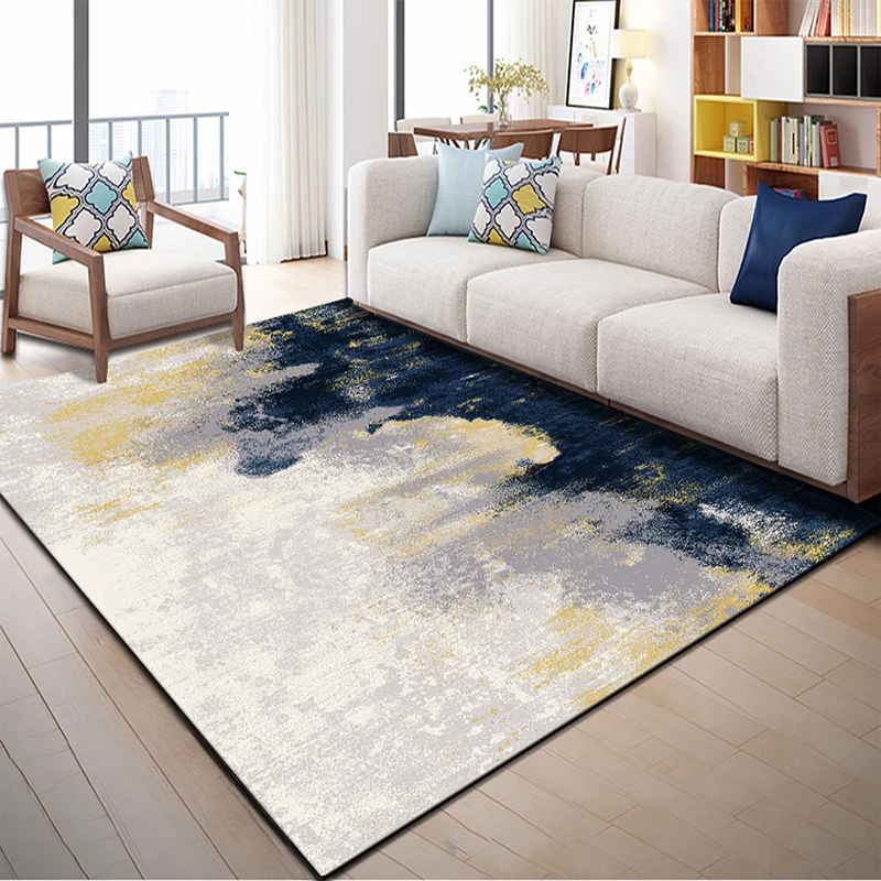 Zeegle Nordic Carpets Anti-slip Sofa Table Area Rugs Carpet For Living Room Bedroom Rug Soft Kids Carpet Study Room Floor Mats