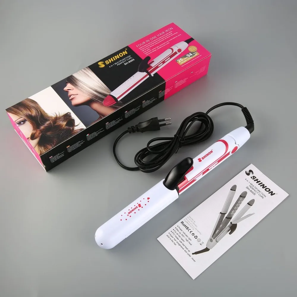 Buy hair straightener hair curler 4 in 1 Multifunctional Styling Machine Shinon