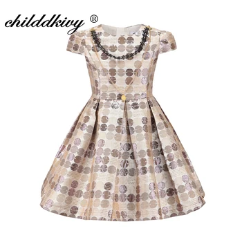 

childdkivy 3-12 Years Autumn Baby Girl Cute Princess Dress Kids Party Dresses for Toddler Girls Flower Girl Dresses For Wedding