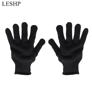 

LESHP Working Safety Gloves Cut-Resistant Stainless Steel Wire Anti-Cutting Gloves Protective Hand Finger Gloves Cutting Tools