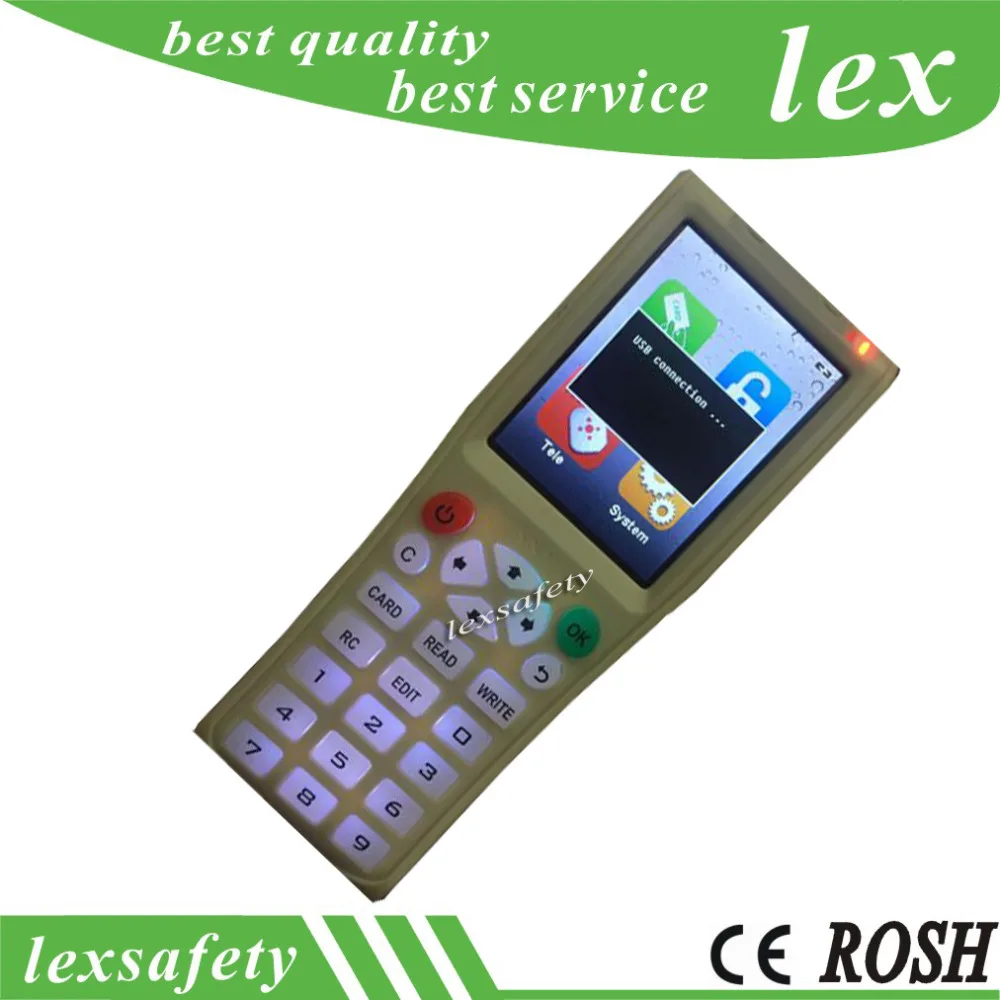

2017 new typle english version handheld Key Machine iCopy 3 multifunction Smart Card Key Machine RFID Reader Writer Duplicator