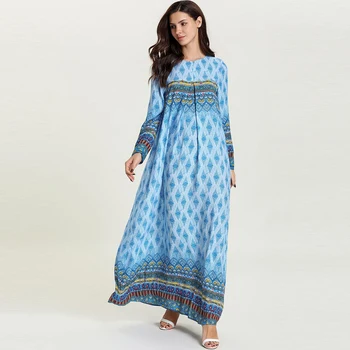 

Vestidos Arabes Kaftan Abaya Femme Dubai Islamic Hijab Muslim Dress Turkey Caftan Elbise Ramadan Qatar Eid Robe Musulmane Longue