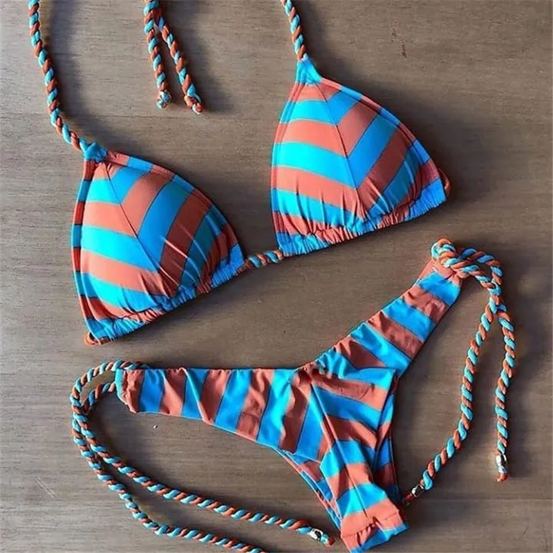 

2019 New Sexy Brazilian Bikini Set Women Solid High Cut Bathing Suit Swimwear Summer Beach Wear Female Low Waist Swimsuit