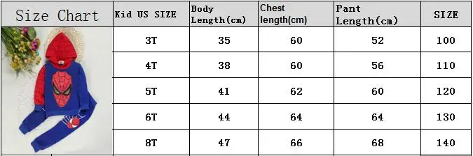 Комплекты одежды для мальчиков хлопковый спортивный костюм для мальчиков весенние костюмы Человека-паука детская одежда комплект из двух предметов для мальчиков