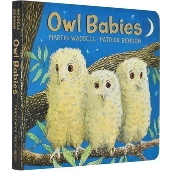 

English Original OWL Babies Paper Card Board Book Children Coloring Story Books for Kids Education Learning Toy