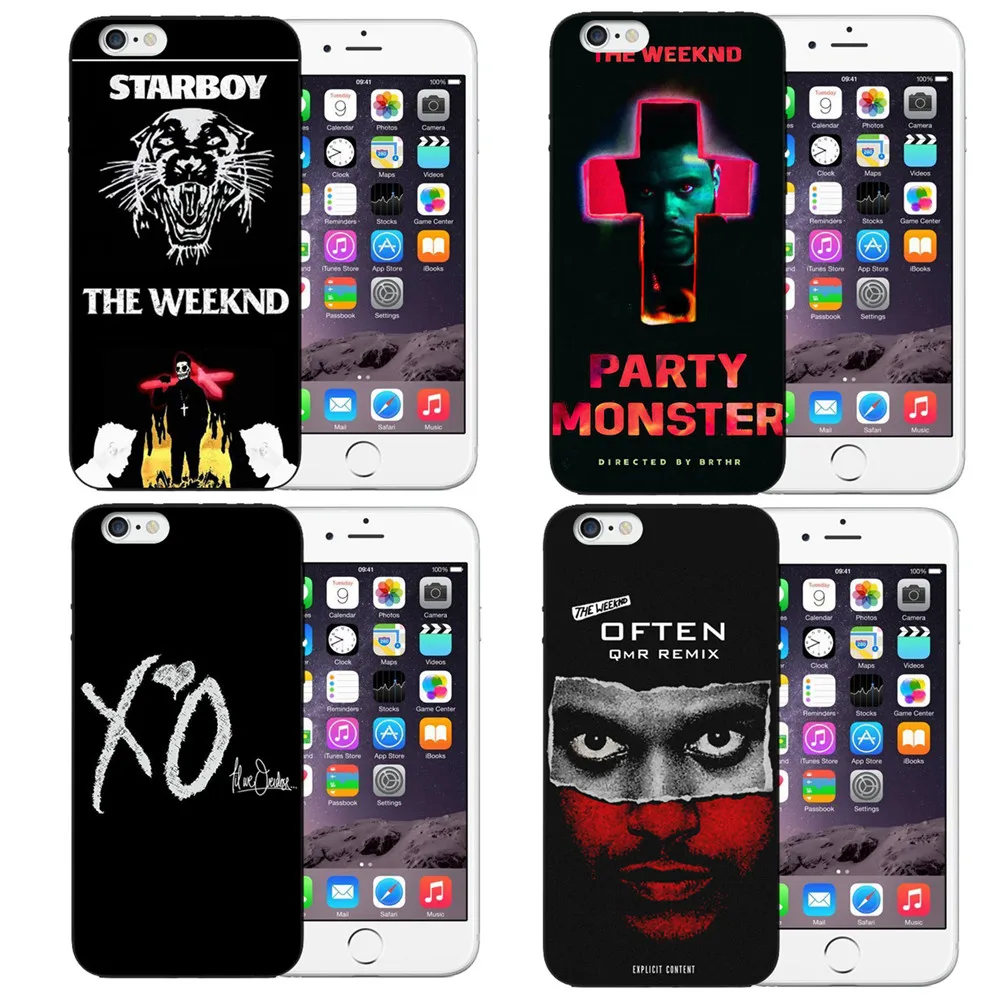Pop Singer The Weeknd Phone Case For iPhone 7Plus 7 6 6S