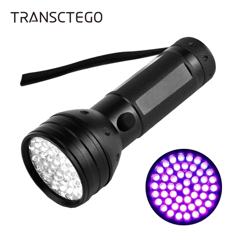 

51 Светодиодный УФ-фонарик, черный, фиолетовый свет, ультрафиолетовый свет, фонарик, фонарик, пятна для собак, кошек, Жуков, искусственная валюта, УФ-свет