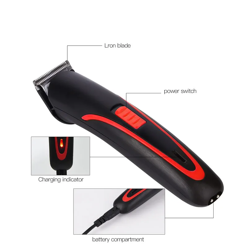 CkeyiN Electric Hair Clipper Rechargeable Razor Men Beard Trimmer Shaver Hair Cutting Machine Men Face Shaving Hair Trimmer