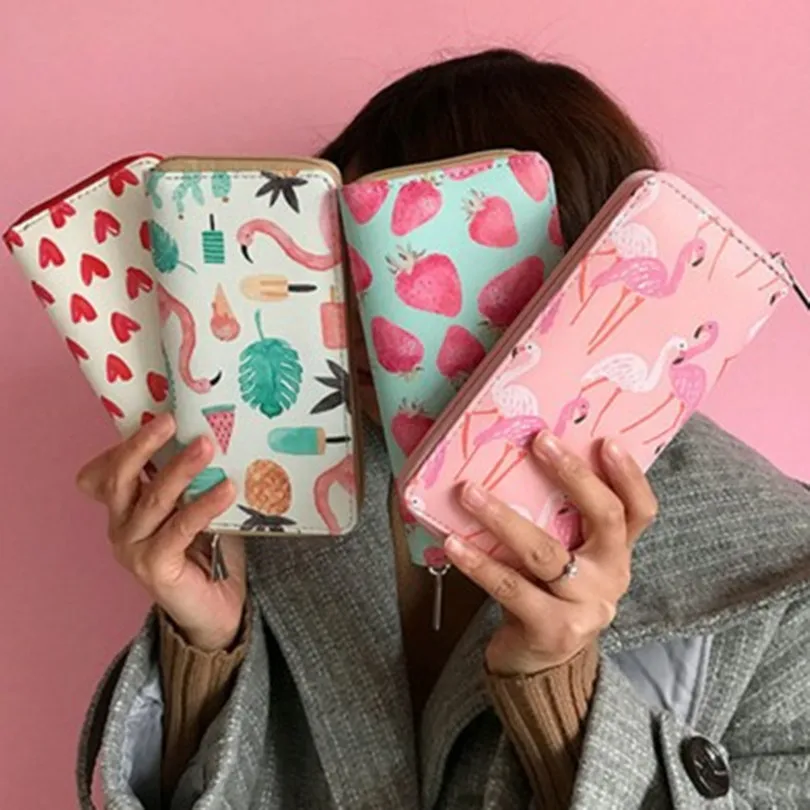 Модные кошельки из искусственной кожи Женский брендовый длинный клатч кошелек