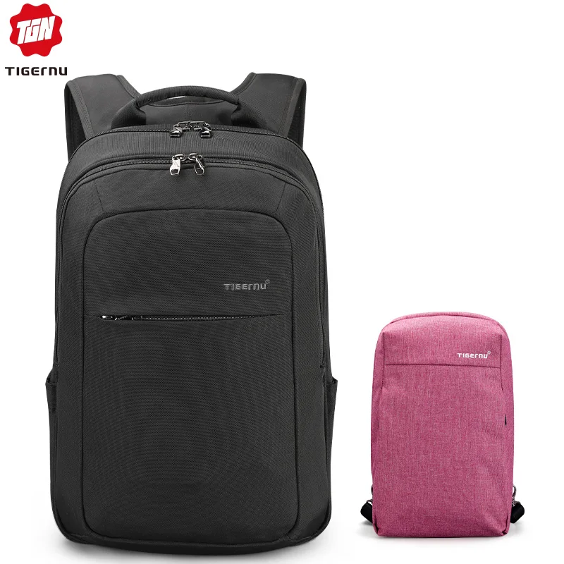

Tigernu Anti-fouling Backpack Bag Set with USB Charging 15.6 Lightweight Casual Travel Crossbody Sling Bags for 9.7 iPad Men Boy