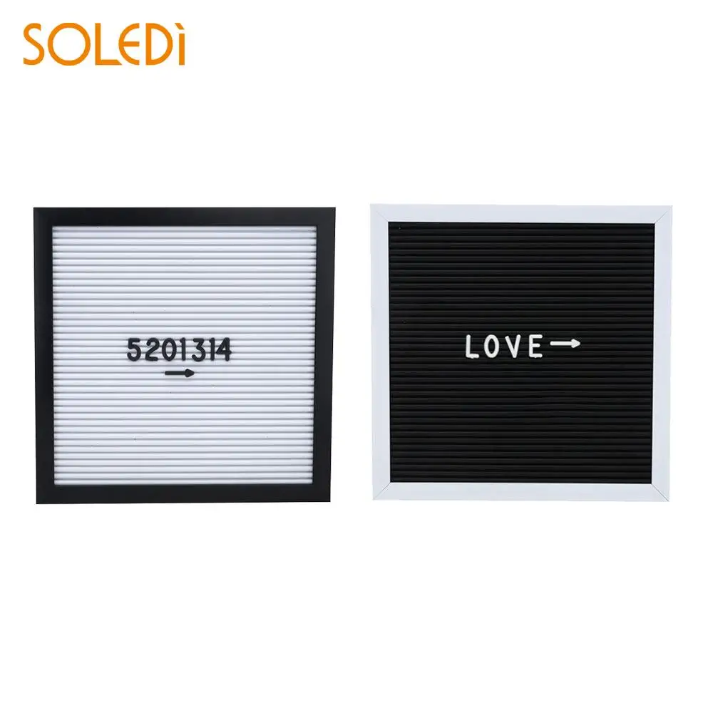 Bulletin Board Party Decoration Black White Creative Message Board