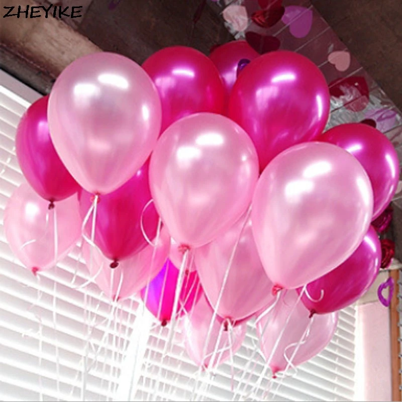 ZHEYIKE 5 шт. Pearl Multi воздушные шары Happy День Рождения гелием воздушный шар Декор
