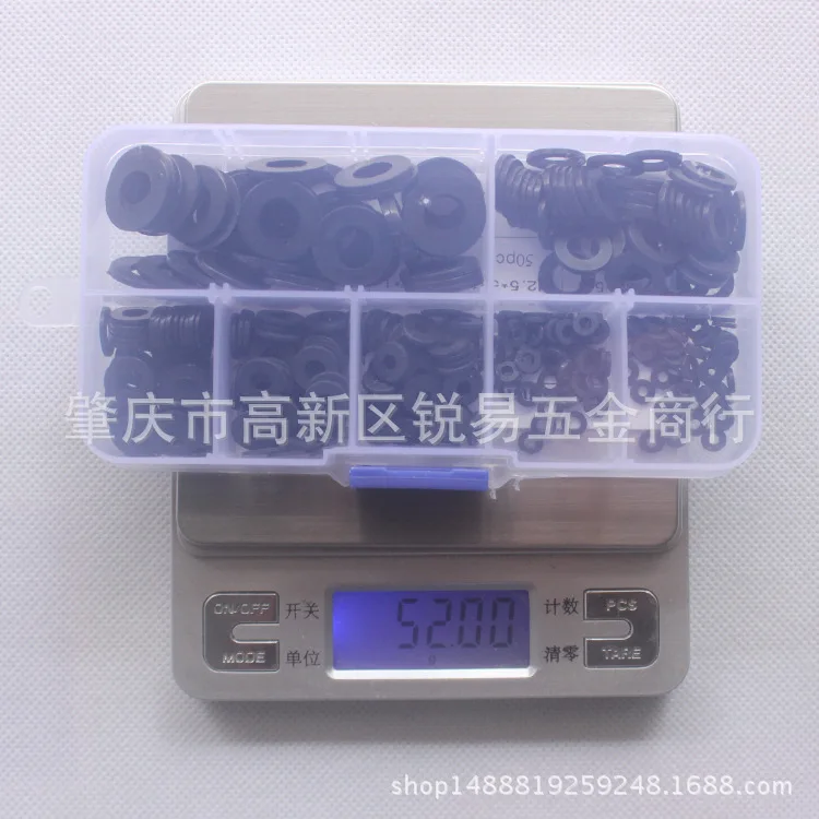 

Cross-border New Products 350 Black Nylon Flat Gasket Boxes
