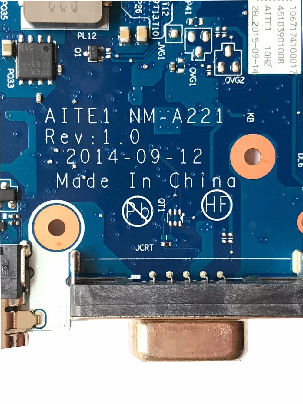 Высококачественная материнская плата для ноутбука Lenovo E550 AITE1 NM A221 i5 CPU DDR3 100%