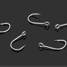 Tsurinoya 10 шт./лот рыболовный крючок с тонкой подвеской 7#/9