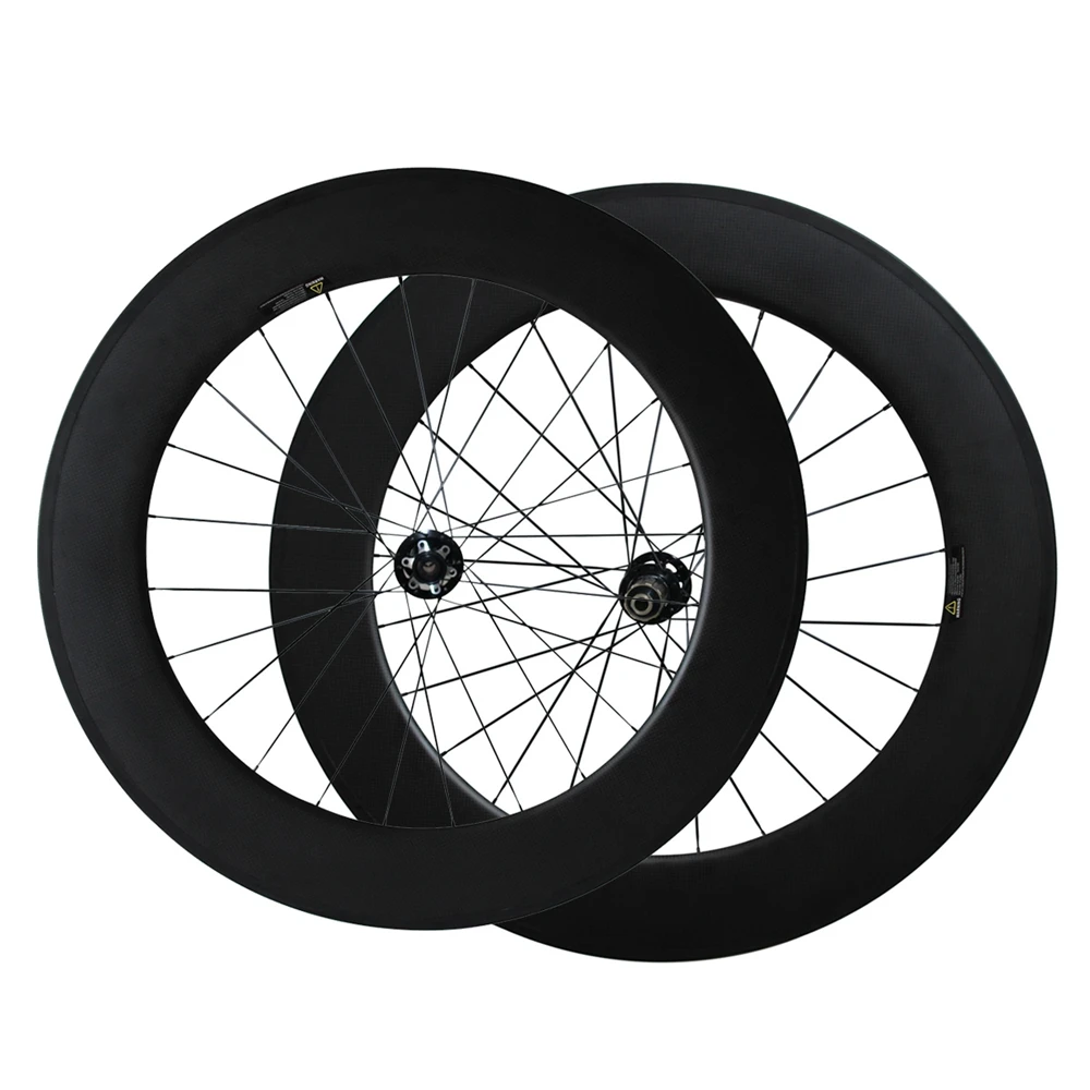 Excellent 700C Carbon Disc Wheels 24mm 38mm 50mm 60mm 88mm Tubular Or Clincher Cyclocross Carbon Bike Disc Wheelset 6 Bolts 9