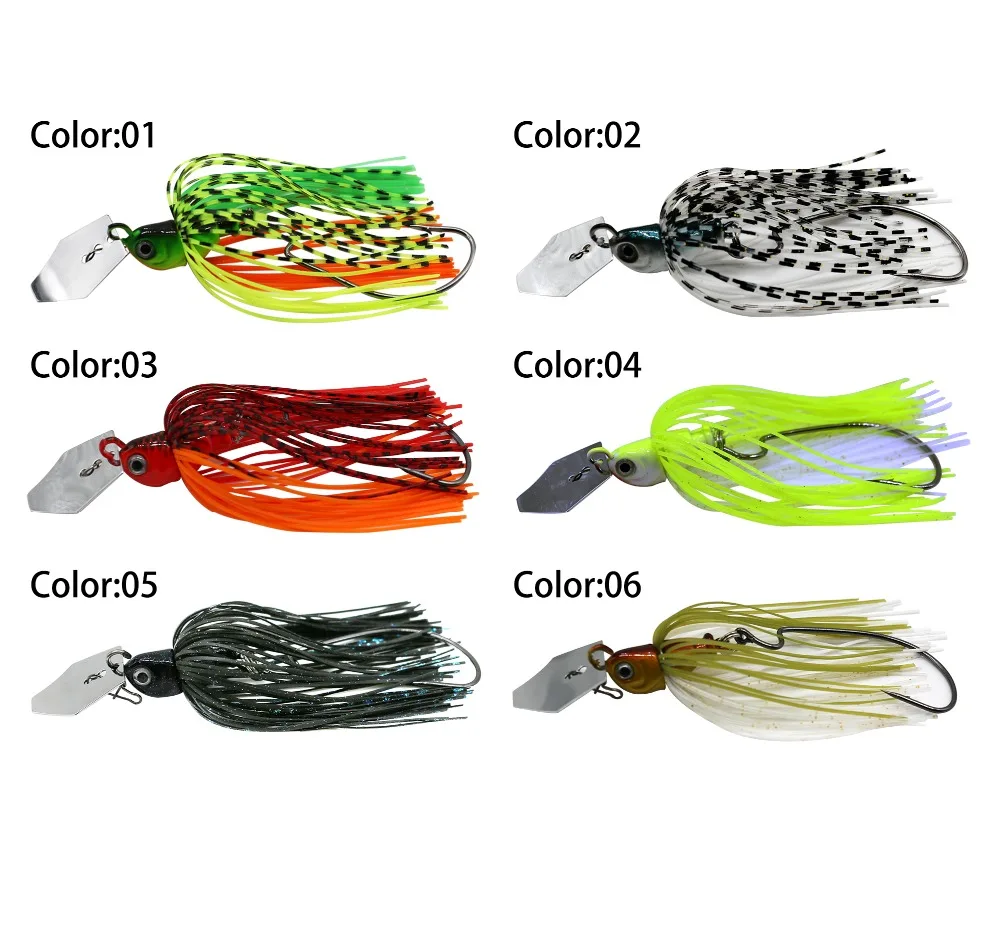JonStar 13G/16G الدوار الطعم الصيد إغراء Buzzbait الثرثرة الطعم المتذبذب إيسكا الاصطناعي المطاط تنورة ل باس بايك العين رمادية فاتحة JonStar 13G/16G الدوار الطعم الصيد إغراء Buzzbait الثرثرة الطعم المتذبذب إيسكا الاصطناعي المطاط تنورة ل باس بايك العين رمادية فاتحة