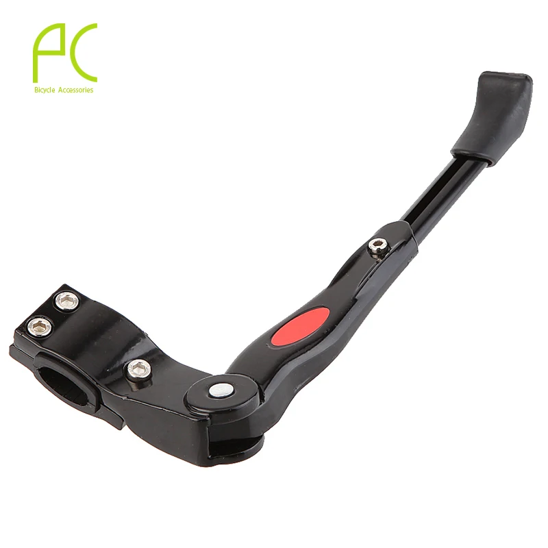 PCycling دراجة Kickstand MTB قابل للتعديل الأوسط وقوف السيارات رفوف الألومنيوم دراجة جبلية الوقوف القدم دعم دراجة أجزاء