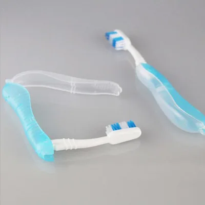 

Hotel Disposable Toothbrush Travel Camping Hiking Outdoor Foldable Folding Tooth brush Teeth Cleaning Oral Hygiene Dental Care